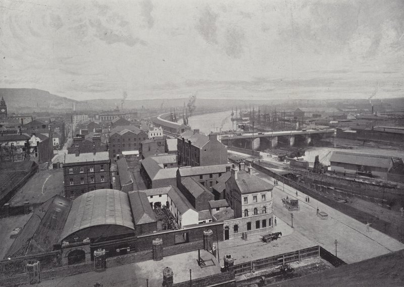 Belfast, panorámás kilátás alkotó: English Photographer