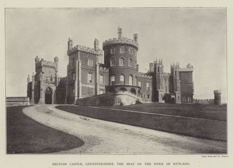 Belvoir kastély, Leicestershire, Rutland hercegének székhelye alkotó: English Photographer