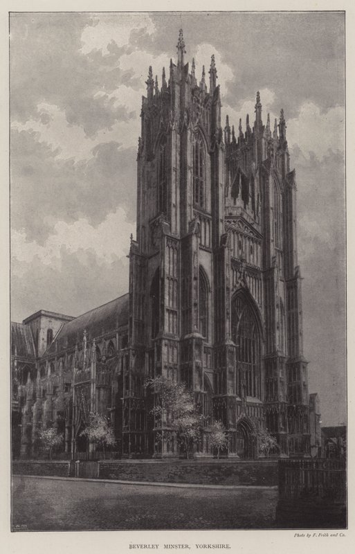 Beverley Minster, Yorkshire alkotó: English Photographer