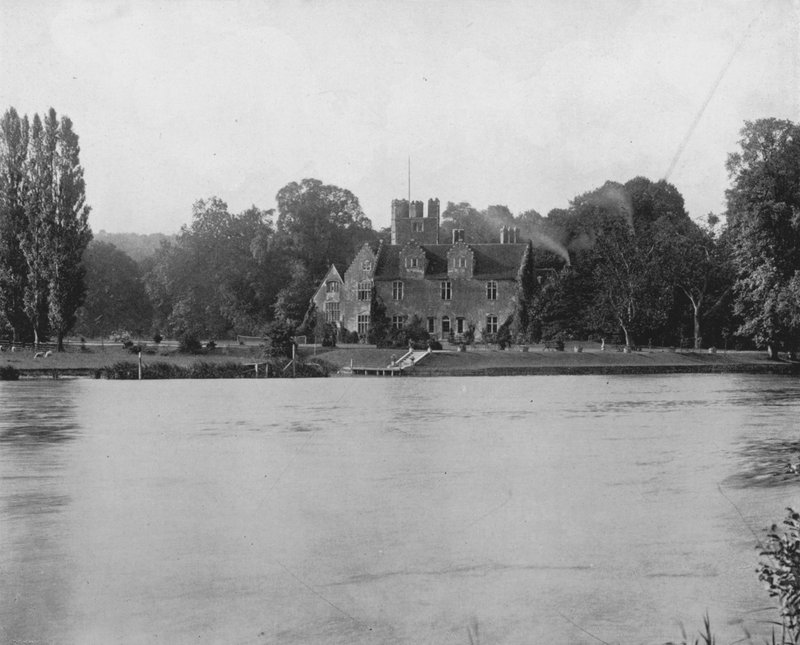 Bisham Abbey (f/w fotó) alkotó: English Photographer