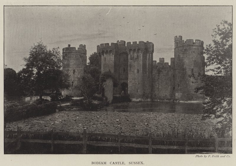 Bodiam kastély, Sussex alkotó: English Photographer