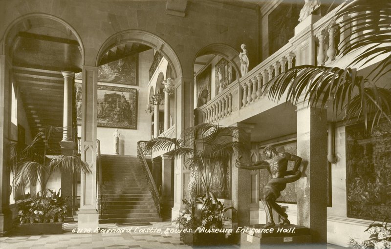 Bowes Múzeum, Barnard kastély, Durham megye (f/w fotó) alkotó: English Photographer