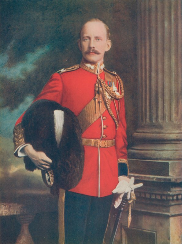 Brevet-őrnagy Lord E. H. Cecil. A Mafeking vezérkari tisztje az ostrom alatt alkotó: English Photographer
