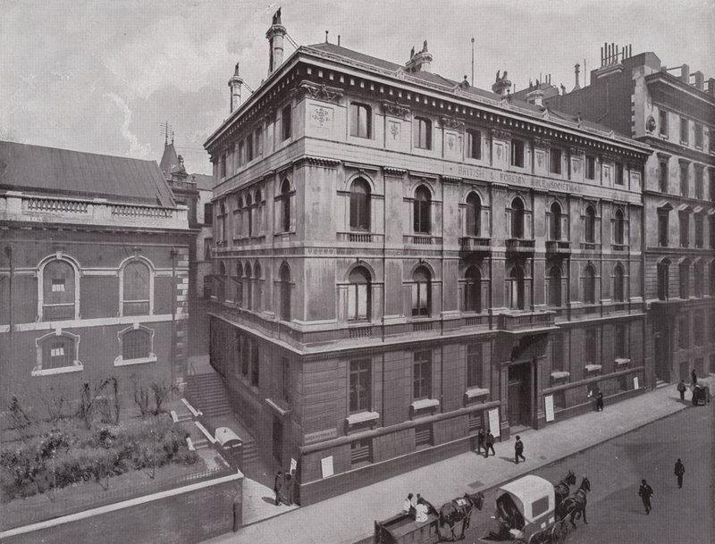 Brit és Külföldi Biblia Társaság háza, Queen Victoria Street alkotó: English Photographer
