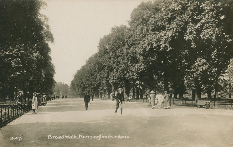 Broad Walk, Kensington Gardens alkotó: English Photographer