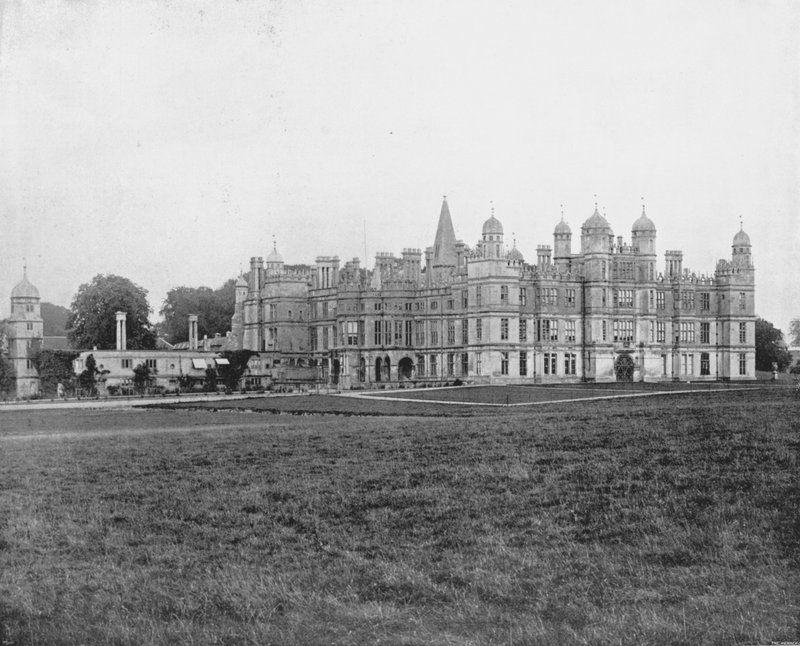 Burghley House (f/w fotó) alkotó: English Photographer