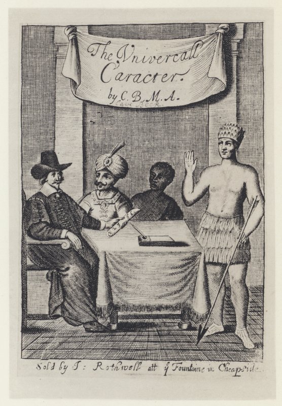 C Beck, The Universal Character, IN Rothwell 1657 (f/w fotó) alkotó: English Photographer