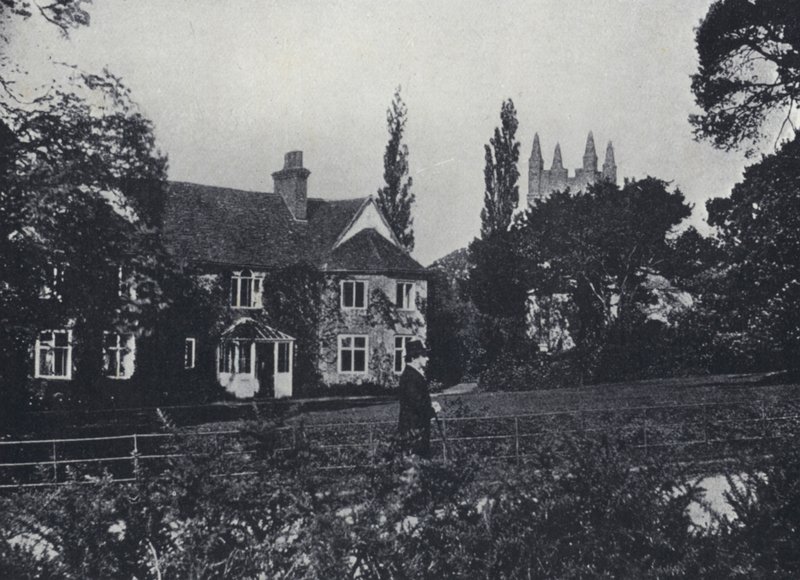 Canon Kingsley és otthona, Eversley Rectory, Hampshire (f/w fotó) alkotó: English Photographer