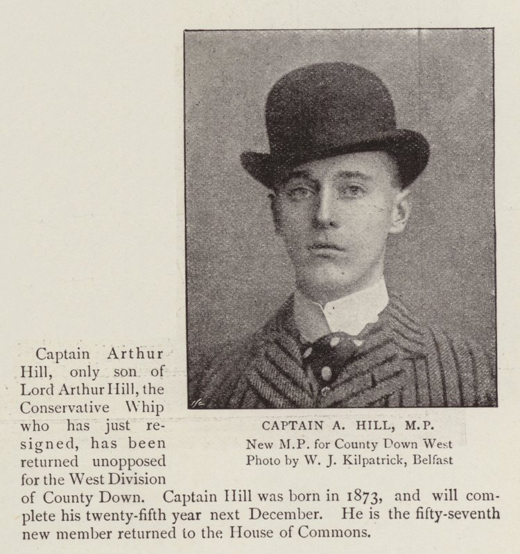 Captain A Hill, MP alkotó: English Photographer