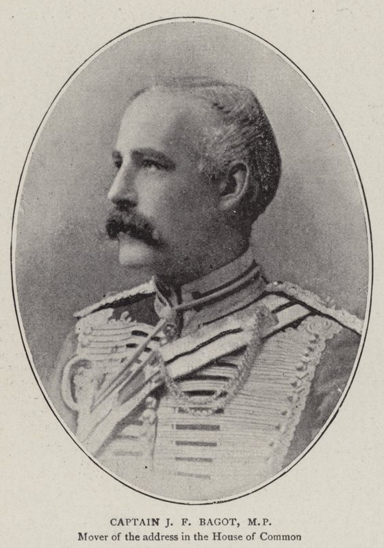 Bagot J. F. kapitány, képviselő alkotó: English Photographer