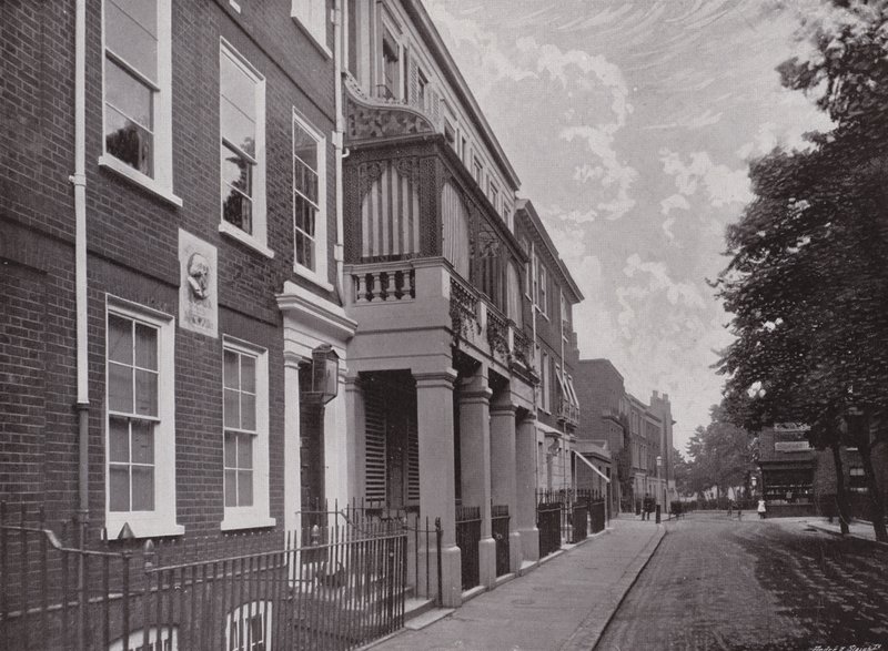 Carlyles House, Cheyne Row, Chelsea alkotó: English Photographer