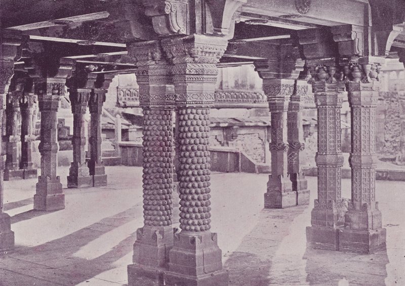 Íves oszlopok, Panch-Mahal, Fatehpur-Sikri alkotó: English Photographer