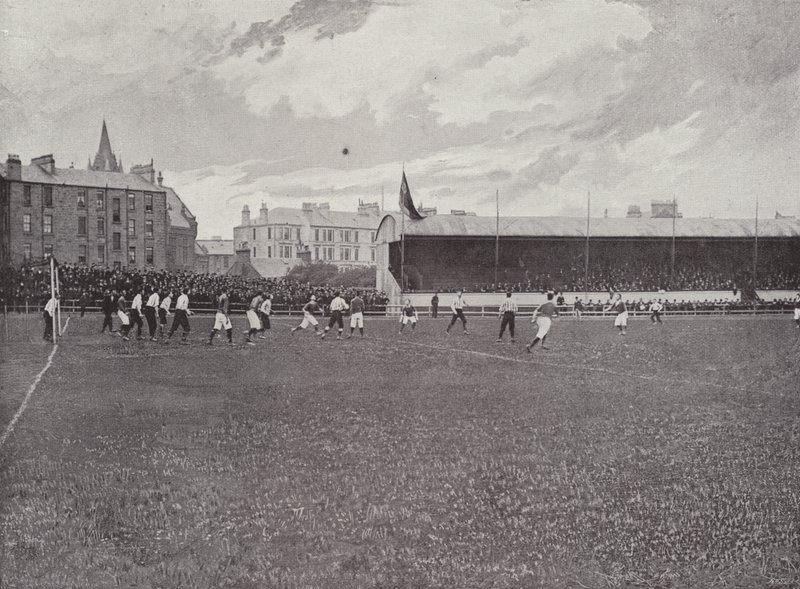 Cathkin Park Football Ground, Glasgow alkotó: English Photographer