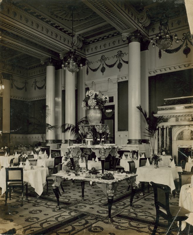 Cecil Hotel, London, étkező alkotó: English Photographer