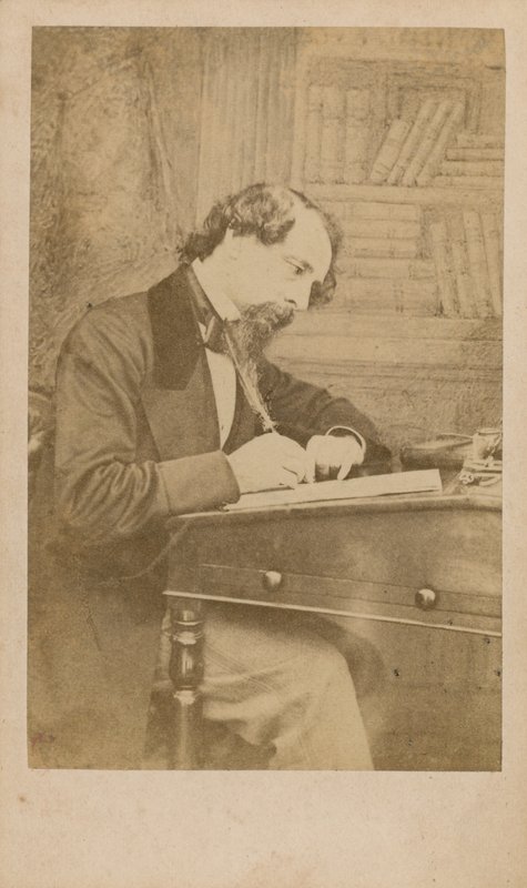 Charles Dickens alkotó: English Photographer