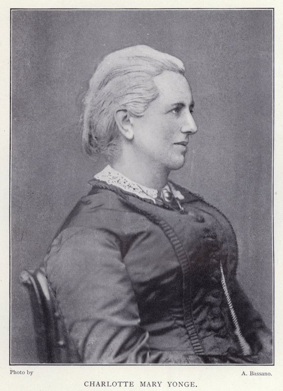 Charlotte Mary Yonge (fekete-fehér fotó) alkotó: English Photographer