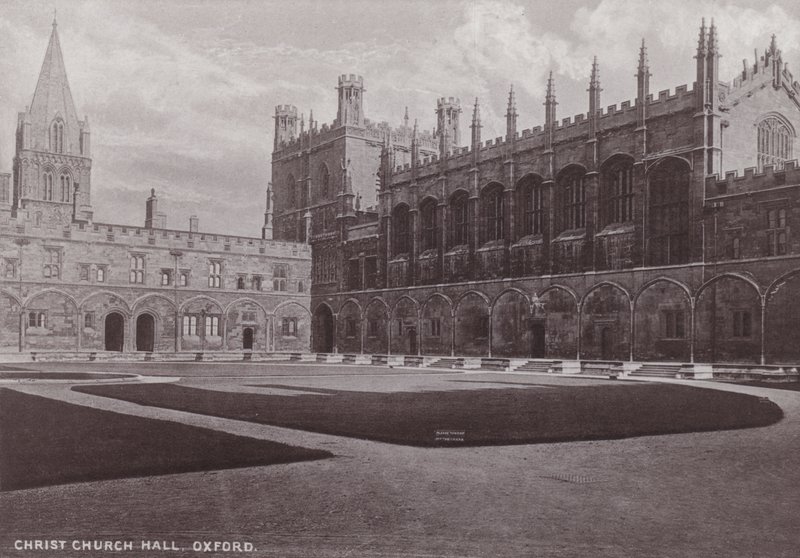 Christ Church Hall, Oxford alkotó: English Photographer