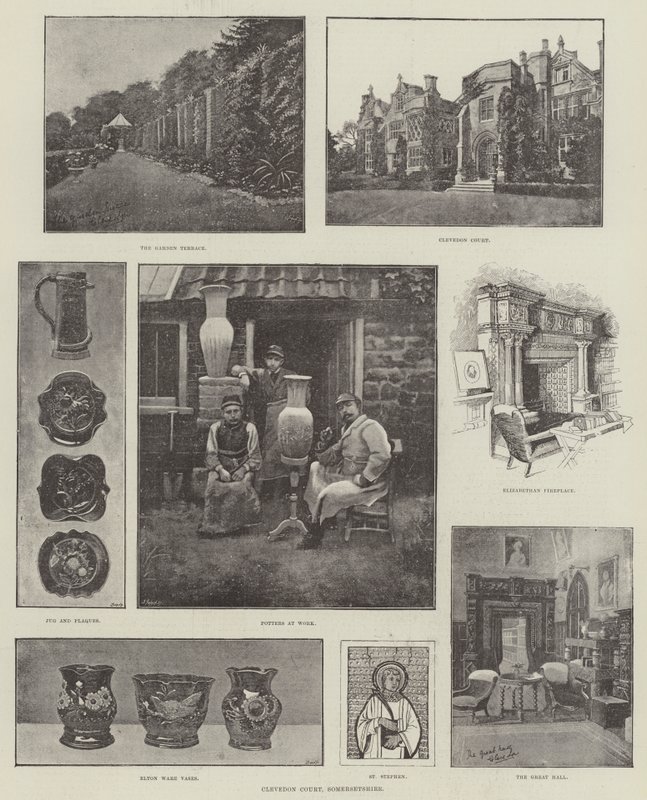Clevedon Court, Somersetshire alkotó: English Photographer