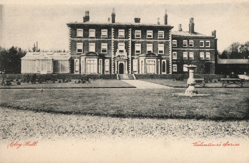 Cley Hall (fekete-fehér fotó) alkotó: English Photographer