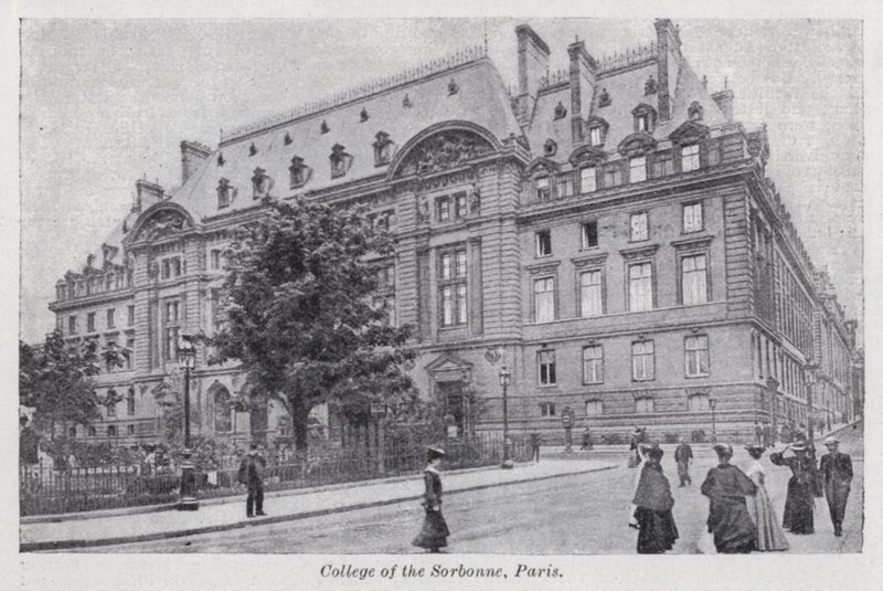Sorbonne College, Párizs (f/w fotó) alkotó: English Photographer