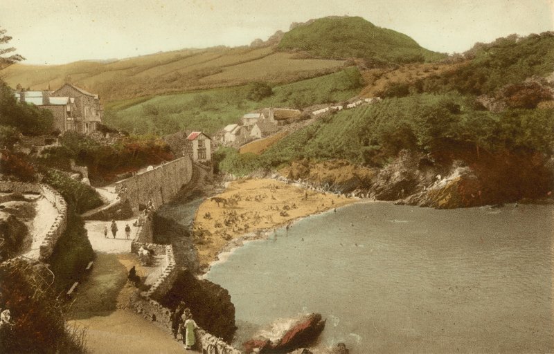 Combe Martin, Newbury Beach alkotó: English Photographer