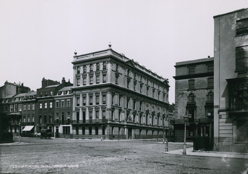 Continental Hotel, Hanover Square, London alkotó: English Photographer