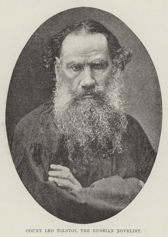 Lev Tolsztoj gróf, az orosz regényíró alkotó: English Photographer