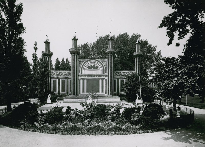 Cremorne Gardens; London: Fireworks Temple alkotó: English Photographer