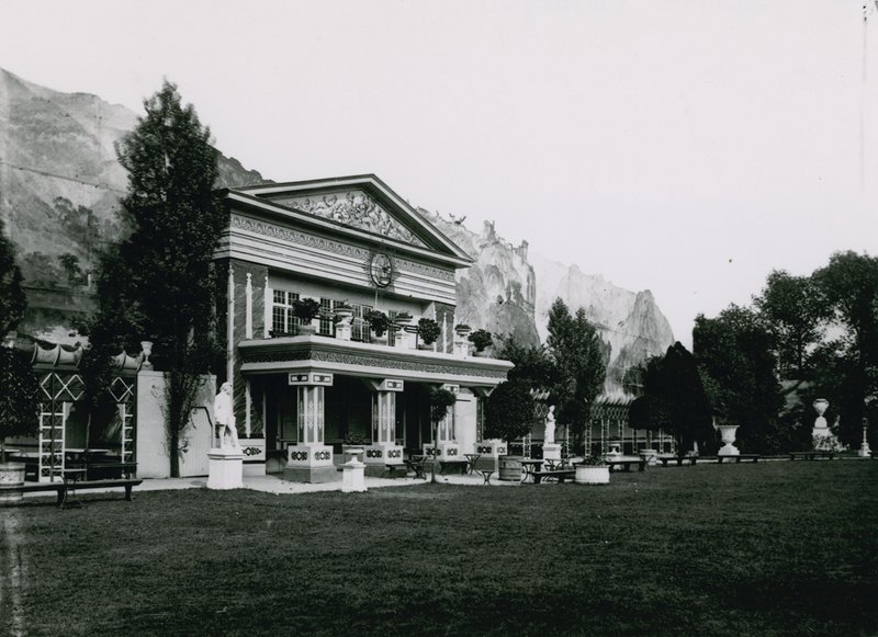 Cremorne Gardens; London: Swiss Cottage alkotó: English Photographer