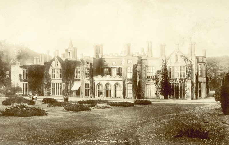 Cromer Hall, Norfolk (f/w fotó) alkotó: English Photographer
