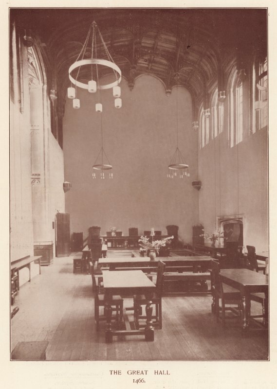 Crosby Hall, Cheyne Walk: A nagyterem alkotó: English Photographer