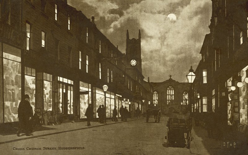 Cross Church Street, Huddersfield alkotó: English Photographer