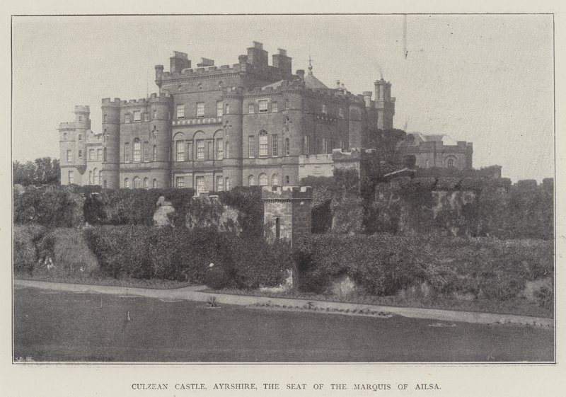 Culzean kastély, Ayrshire, Ailsa márki székhelye alkotó: English Photographer