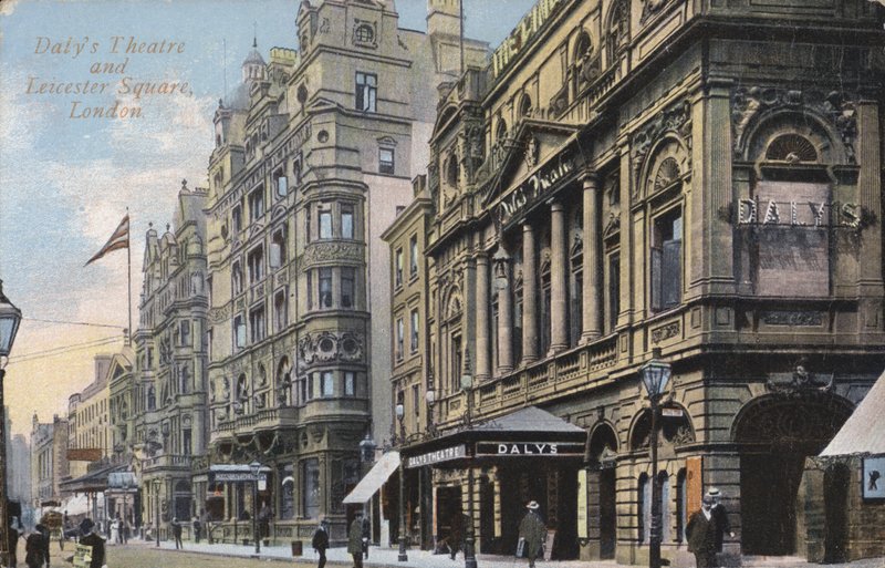 Dalys Színház, Leicester Square, London (színes fotó) alkotó: English Photographer