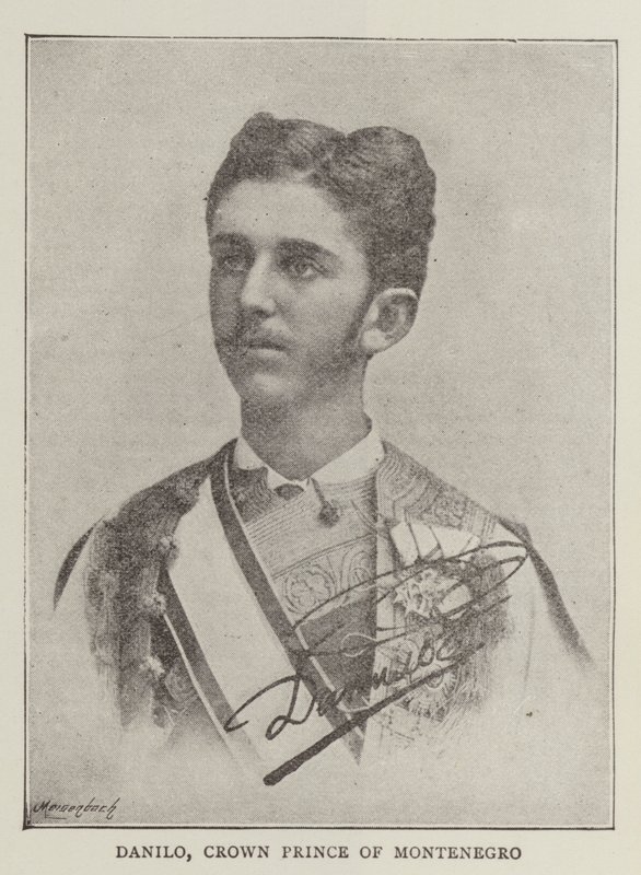 Danilo, Montenegró koronahercege alkotó: English Photographer