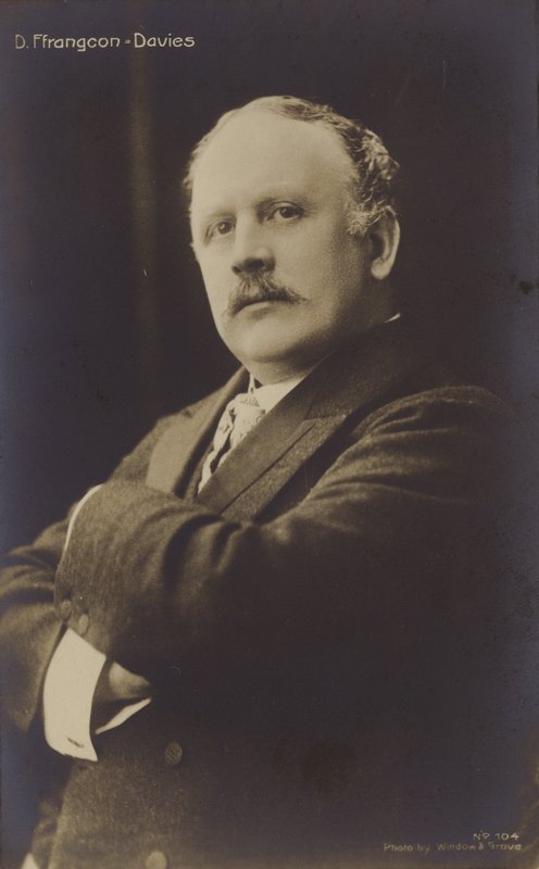 David Ffrangcon-Davies, walesi baritonénekes (1855-1918) alkotó: English Photographer