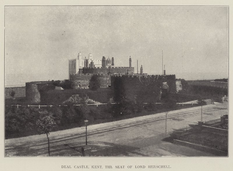 Deal Castle, Kent, Lord Herschell székhelye alkotó: English Photographer