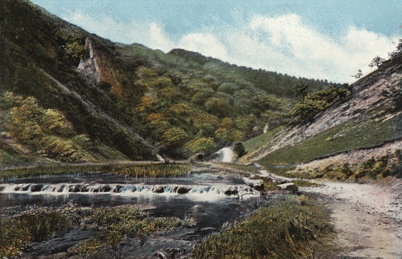 Dovedale, Castle Rock alkotó: English Photographer