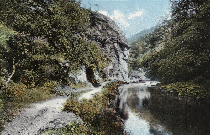 Dovedale, Az oroszlánarcú szikla alkotó: English Photographer