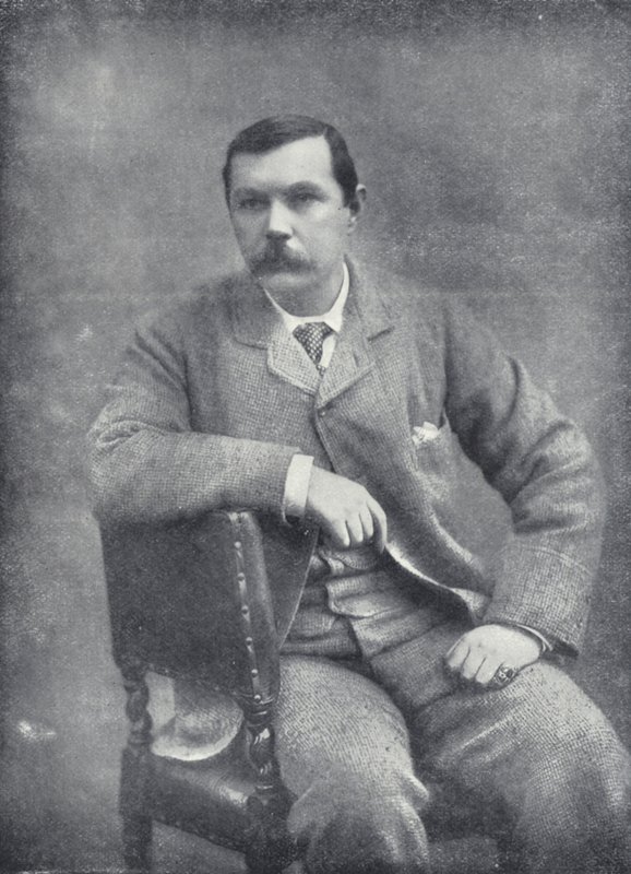 Dr A Conan Doyle (f/w fotó) alkotó: English Photographer