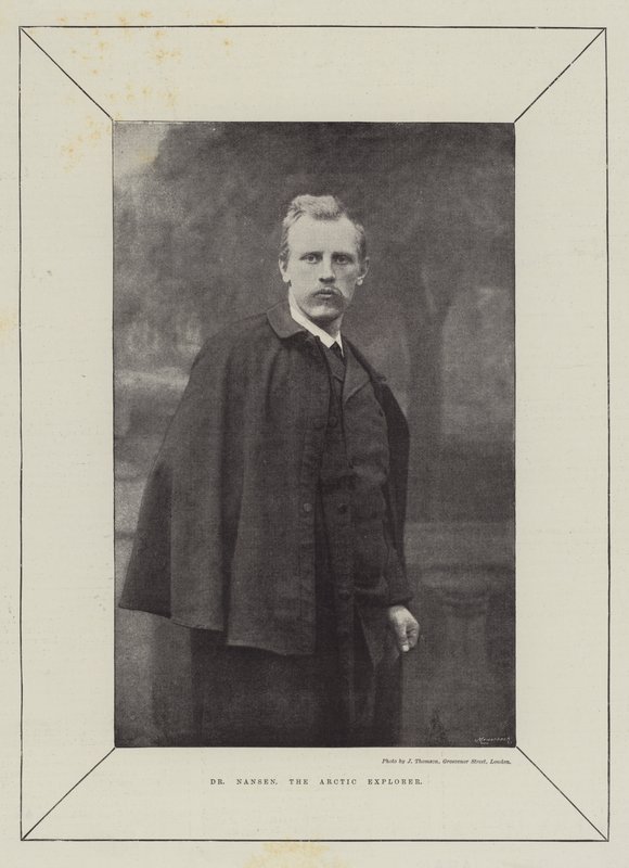 Dr. Nansen, a sarkvidéki felfedező alkotó: English Photographer
