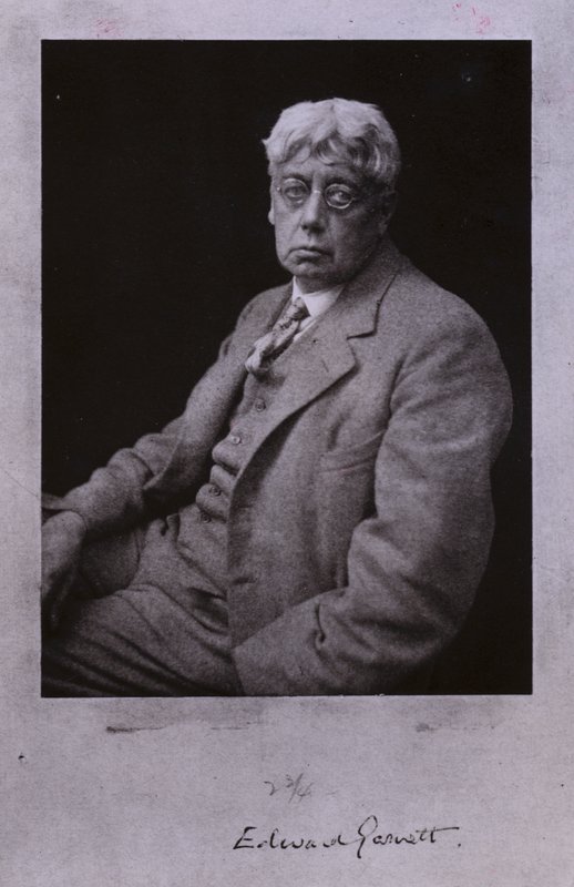 Edward Garnett angol író, irodalomkritikus és szerkesztő (f/w fotó) alkotó: English Photographer