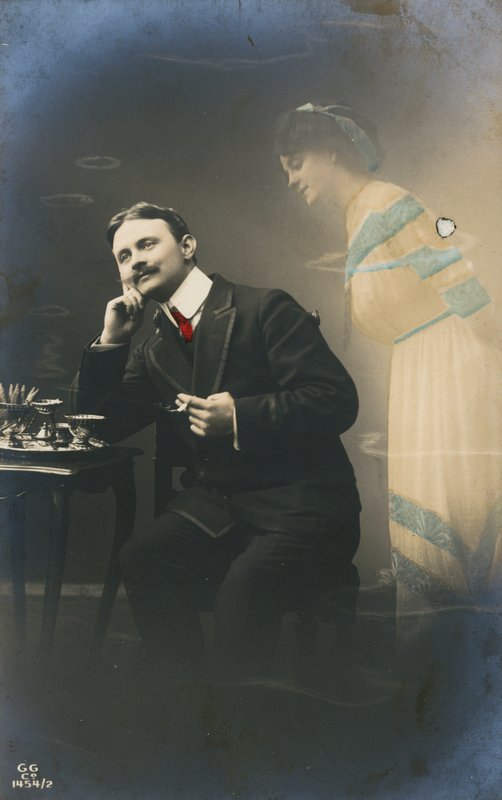 Edward korabeli képeslap alkotó: English Photographer
