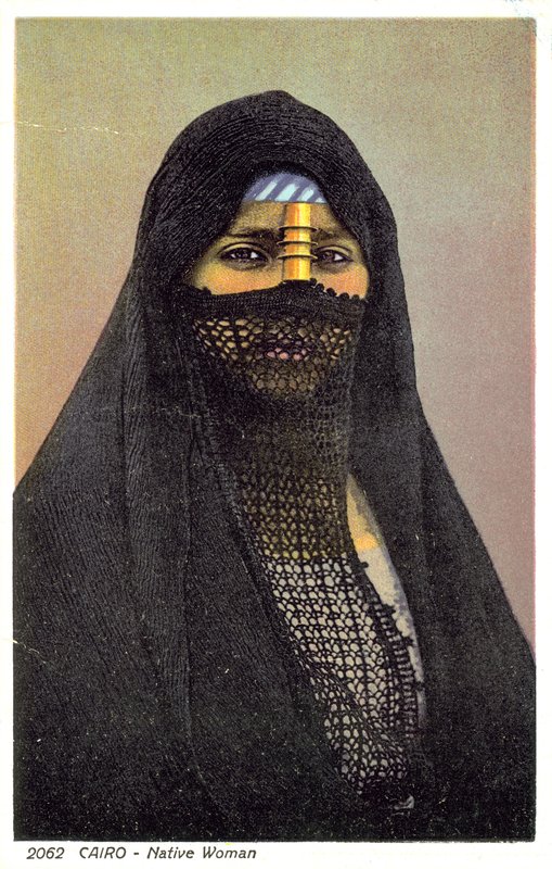 Egyiptomi nők (színes fotó) alkotó: English Photographer