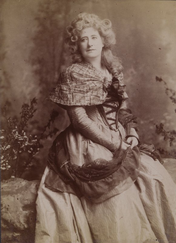Ellen Terry Clarisse szerepében a Robespierre-ben, Lyceum Theatre alkotó: English Photographer