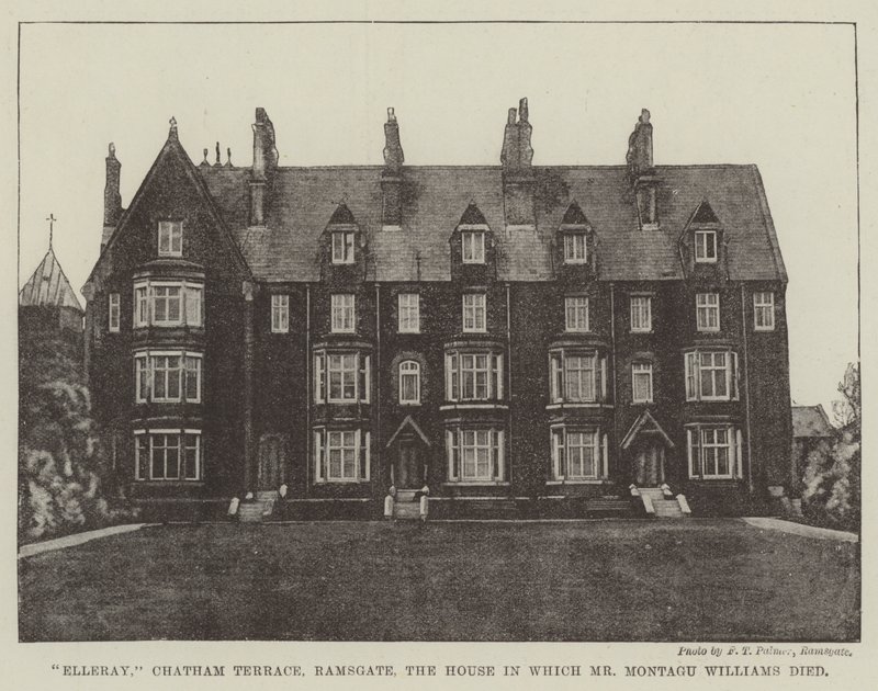 Elleray, Chatham Terrace, Ramsgate, a ház, amelyben Montagu Williams meghalt alkotó: English Photographer