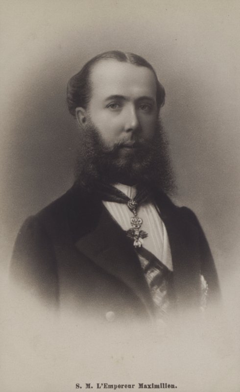 Maximilien mexikói császár (fekete-fehér fotó) alkotó: English Photographer