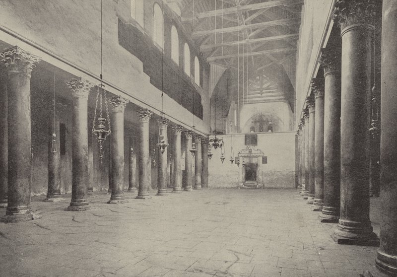 A Krisztus születésének helyén épült Születés templomának bejárata alkotó: English Photographer