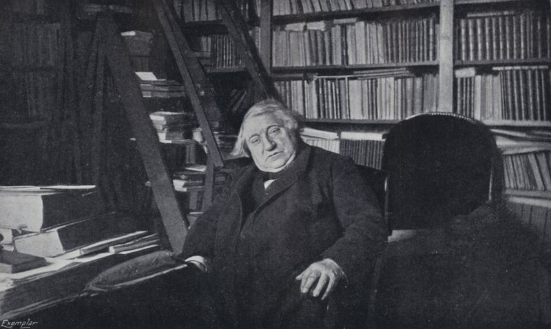 Ernest Renan tanulmányában (f/w fotó) alkotó: English Photographer