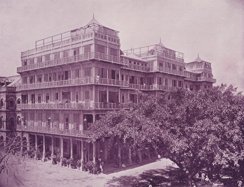 Esplanade (Watsons) Hotel, Bombay alkotó: English Photographer